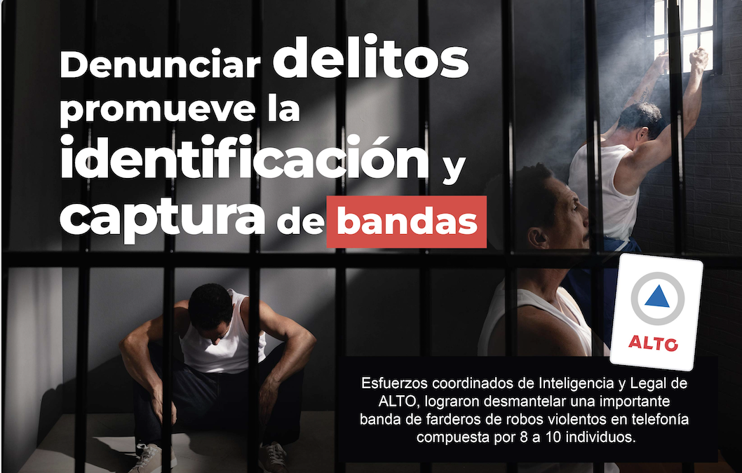 ALTO México: denunciar los delitos reduce el robo en tiendas departamentales